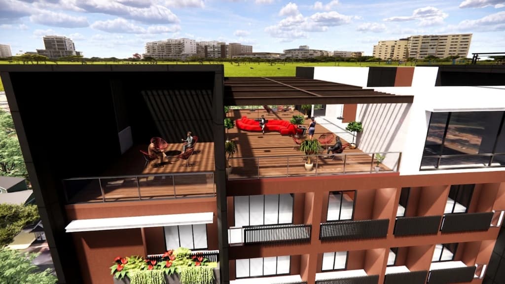 Rooftop Lounge Seating